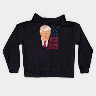 You Are A Great Great Son Really Terrific Handsome Fantastic Other Sons Total Disasters Trump Kids Hoodie